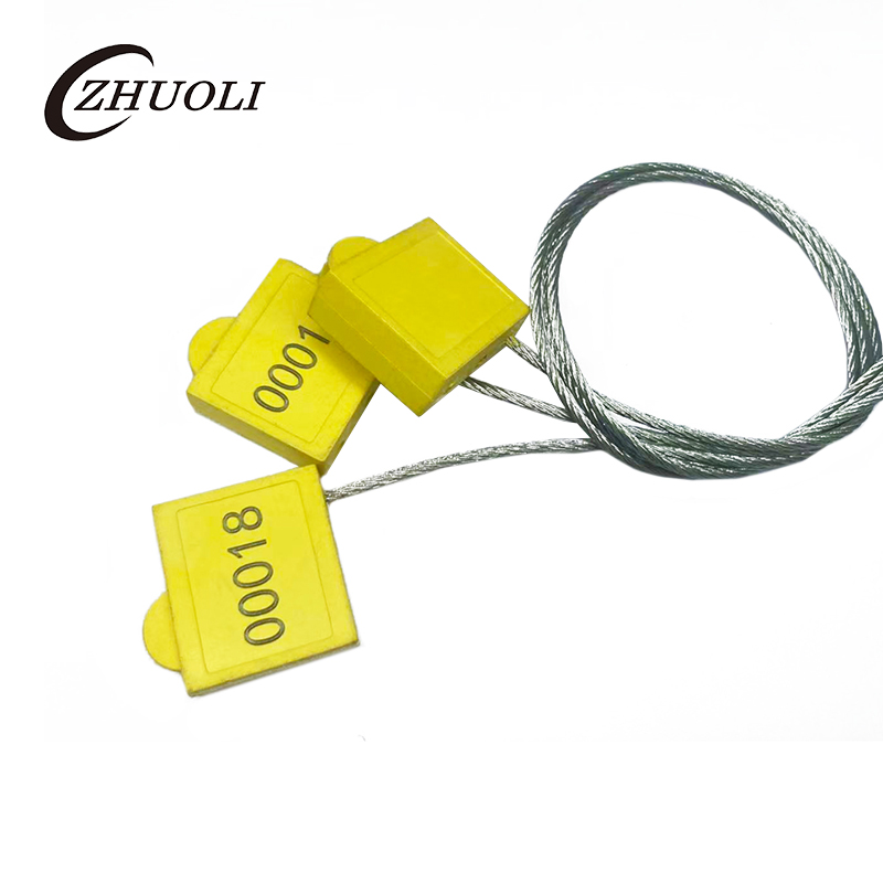 Защитная пломба с двойной проволокой Защитная пломба с двойной проволокой