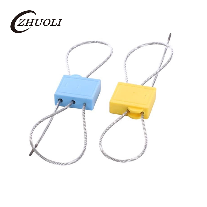 Защитная пломба с двойной проволокой