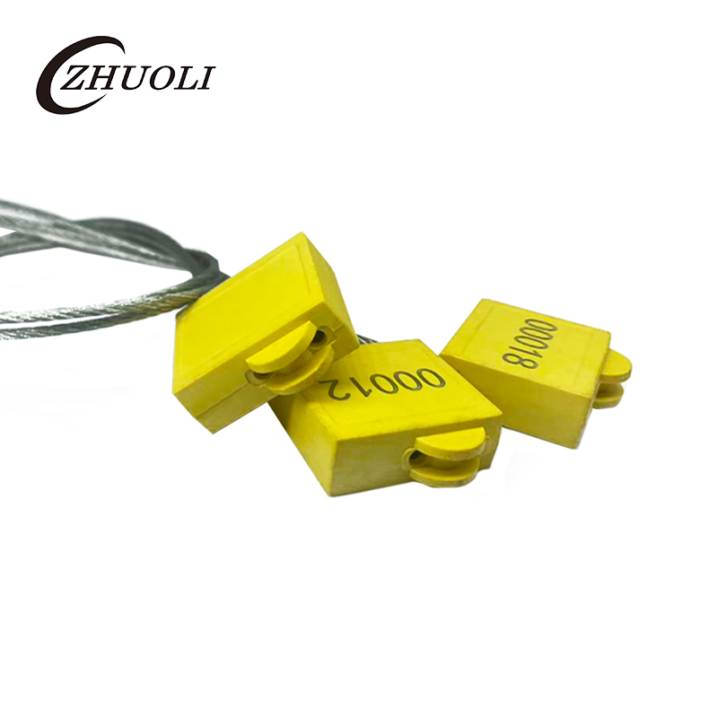 Защитная пломба с двойной проволокой Защитная пломба с двойной проволокой