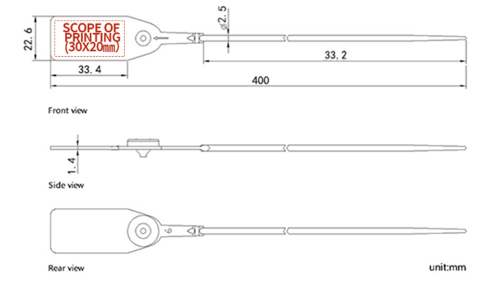 Пластиковая печать Plastic Seal