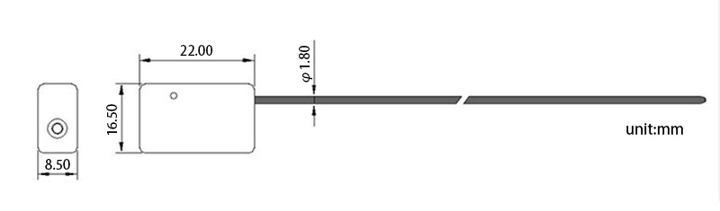 Уплотнение грузового кабеля высокой безопасности Уплотнение грузового кабеля высокой безопасности