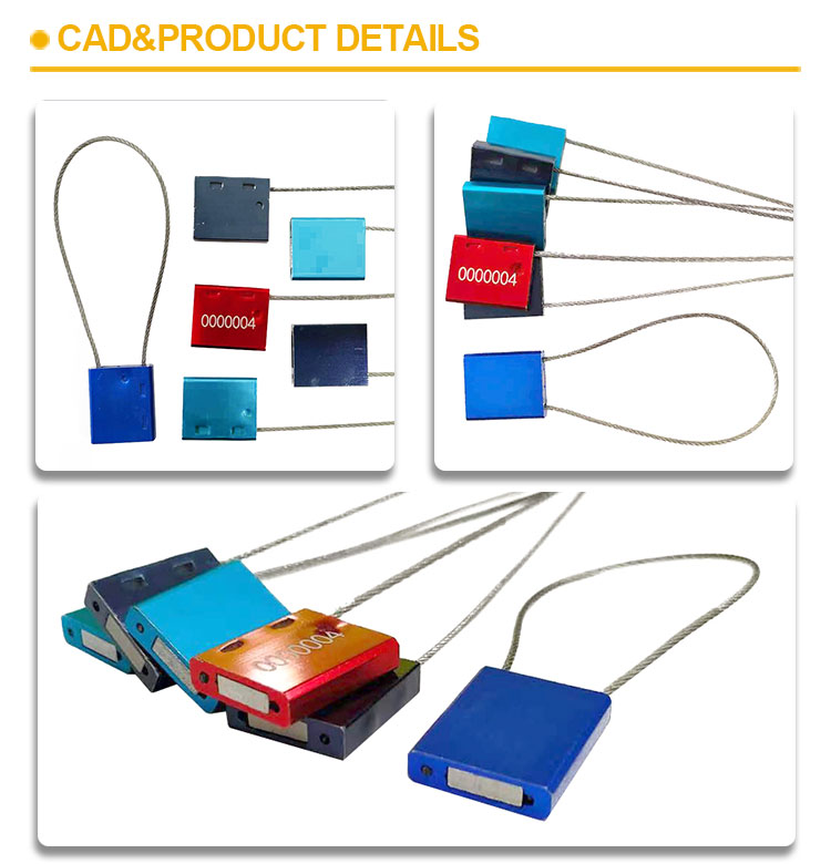 Проволочное уплотнение масляного бака Oil tank car wire seal