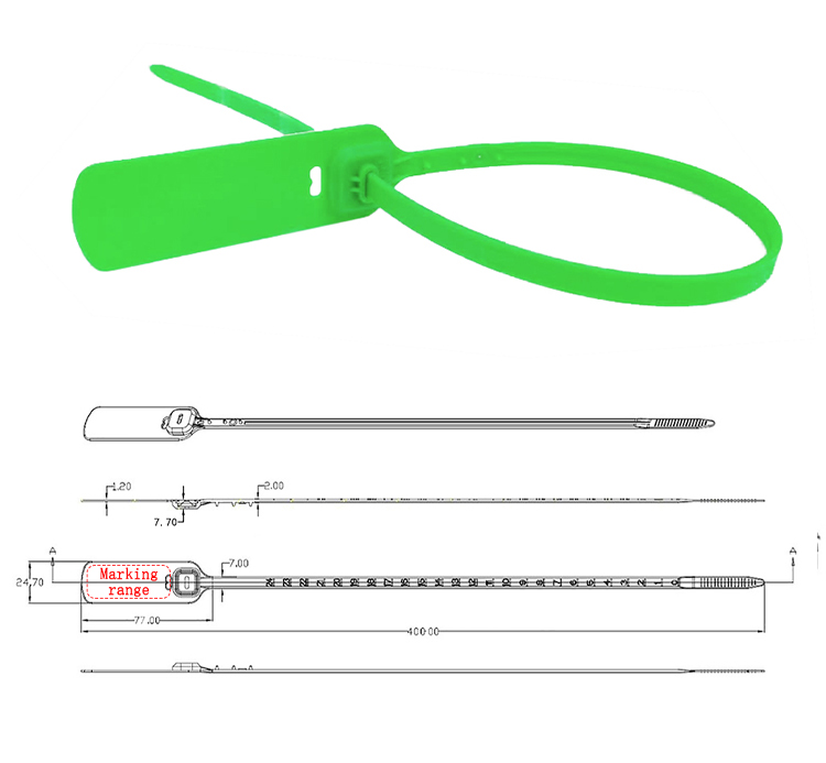 Многоцелевая красочная пластиковая охранная пломба Multi Purpose Colorful Plastic Security Seal