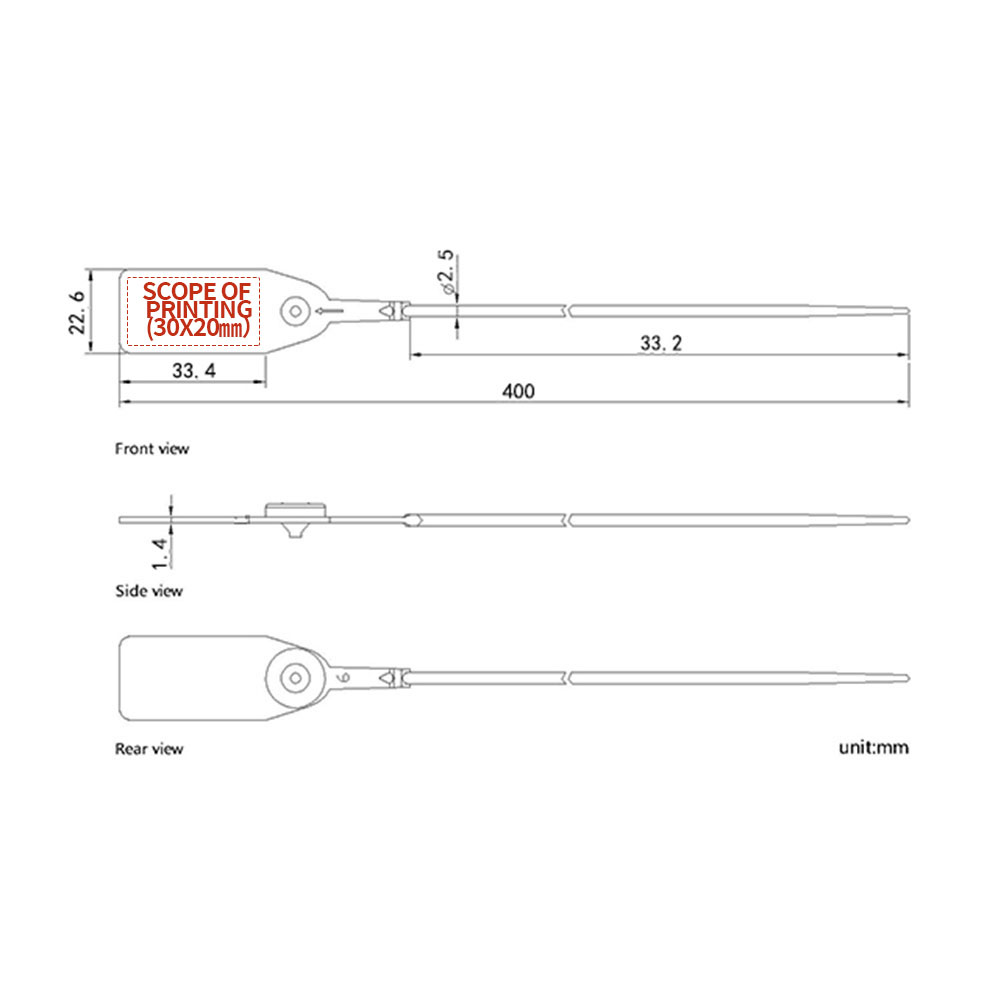 Пластиковые пломбы Plastic Tamper Seals