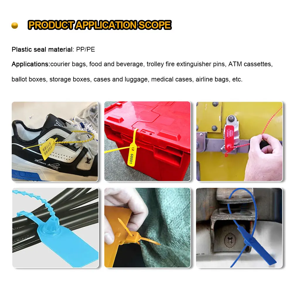 L025 Пластиковая пломба повышенной безопасности